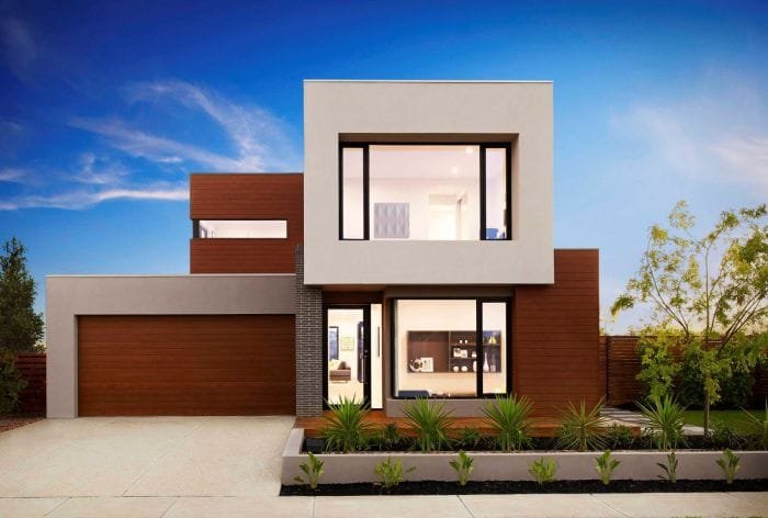 House minimalist modern storey bedrooms bedroom exterior designs houseanddecors two white Desain rumah mewah minimalis