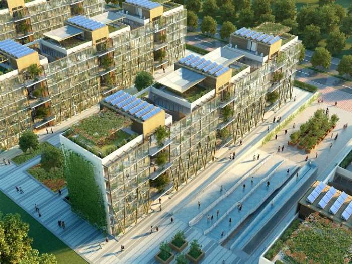 Modular ecofriendly Konsep perumahan ramah lingkungan yang terjangkau