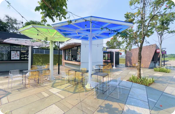 FnB Area GDC South of Jakarta