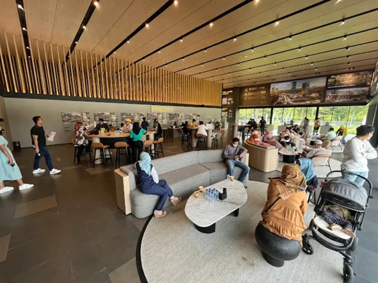 Suasana Marketing Gallery Grand Duta City Parung