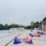 Suasana Sore Hari di The Beach GDC Parung