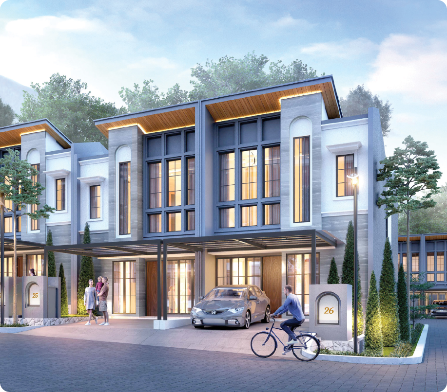 Tipe Tuscan South Of Jakarta